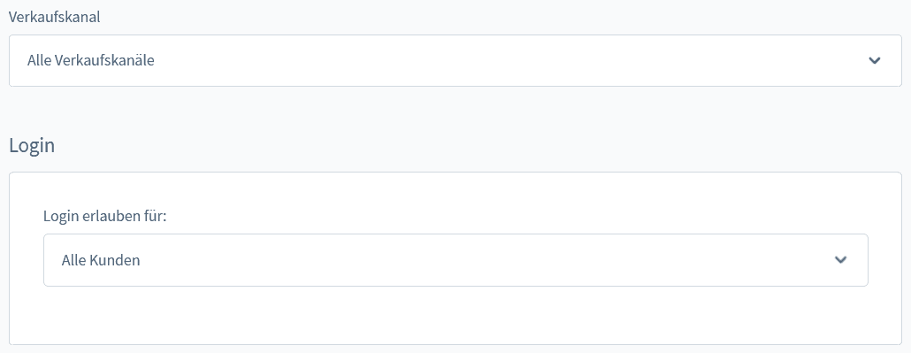 Customer Account Type: Screenshot 1
