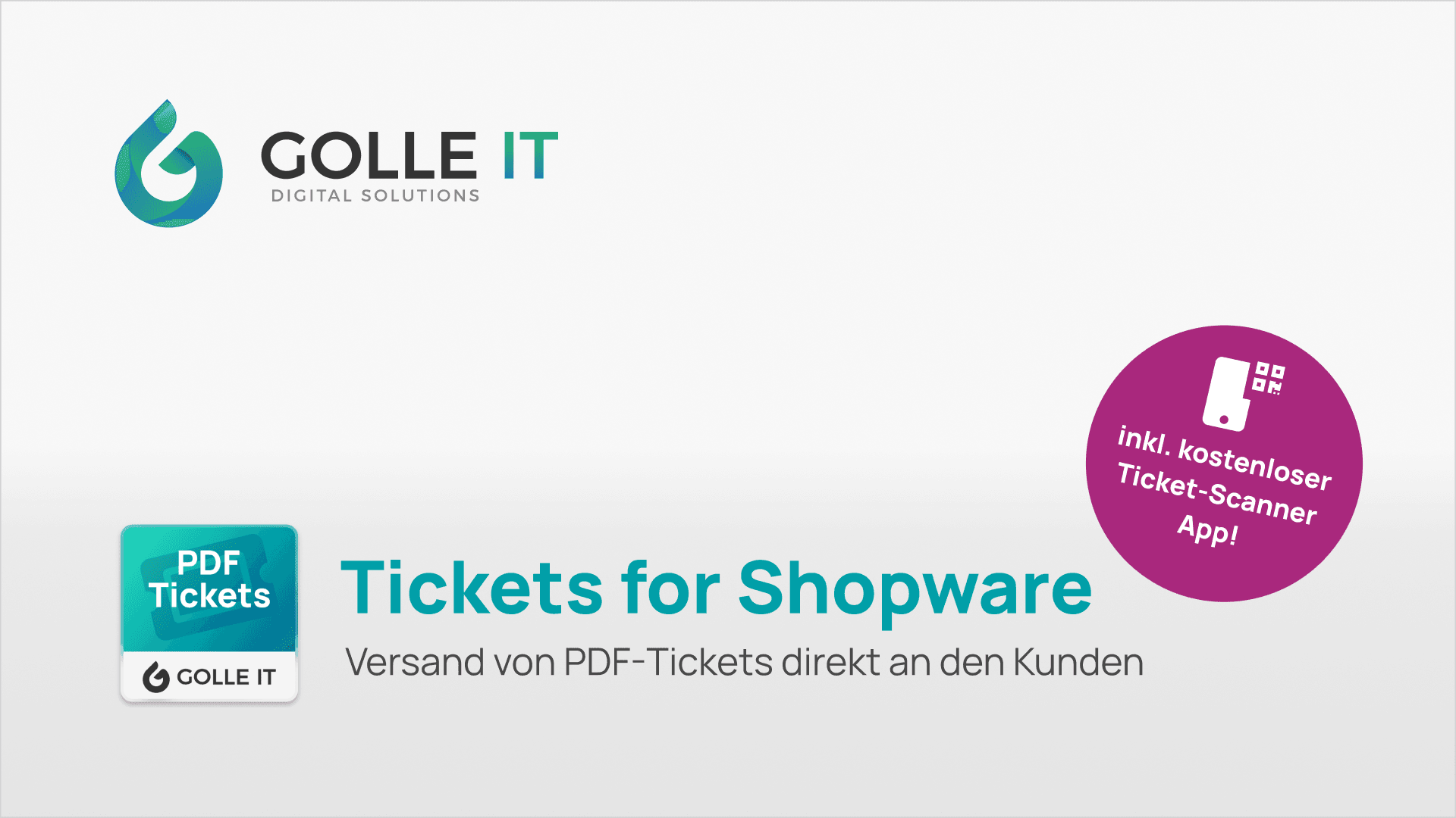 Tickets for Shopware